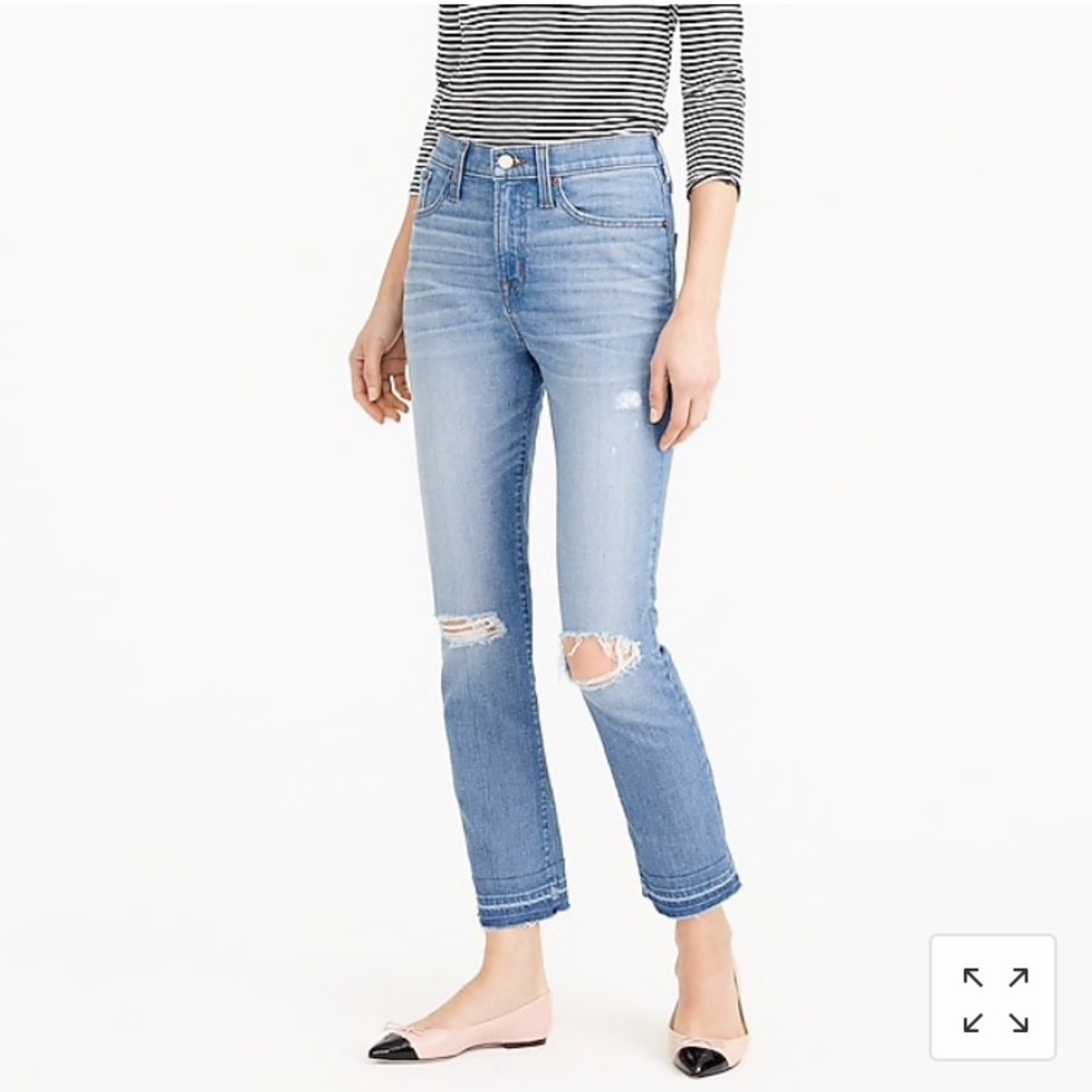 J.Crew tall vintage crop jean